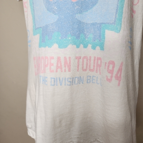 Recycled Karma Pink Floyd The Division Bell European Tour 94 Tee Size Small - Picture 4 of 11